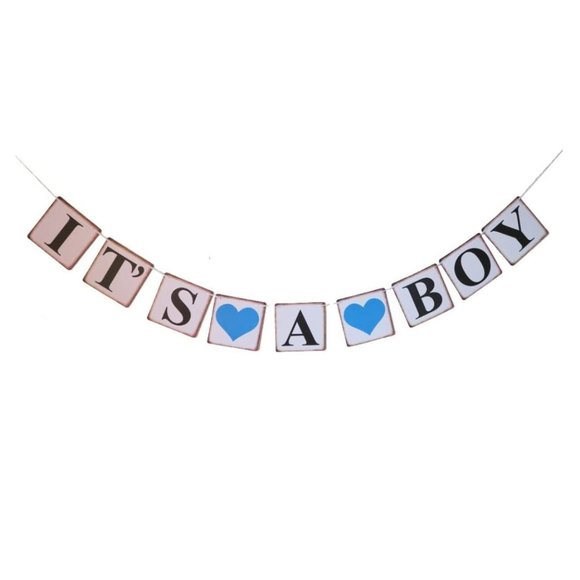 It's a Boy Blue Baby shower decorations set! - Picture 4 of 10